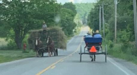 An Amish pass